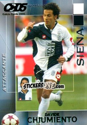 Sticker Davide Chiumiento - Calcio Cards 2004-2005 - Panini