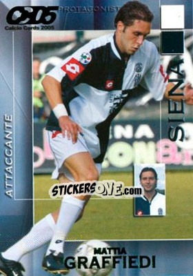 Figurina Mattia Graffiedi - Calcio Cards 2004-2005 - Panini
