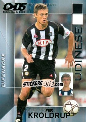 Sticker Per Kroldrup - Calcio Cards 2004-2005 n. 174 - Panini