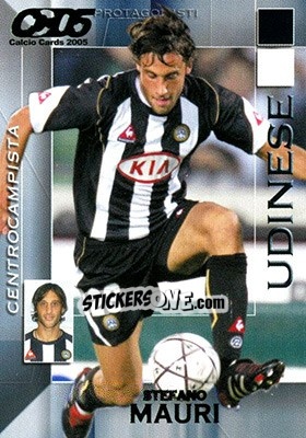Sticker Stefano Mauri - Calcio Cards 2004-2005 - Panini