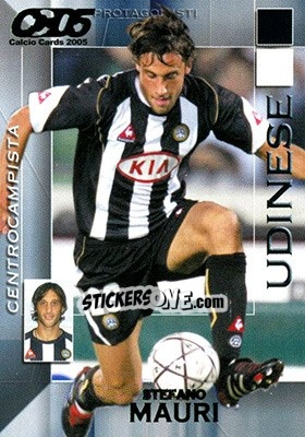 Sticker Stefano Mauri - Calcio Cards 2004-2005 n. 175 - Panini