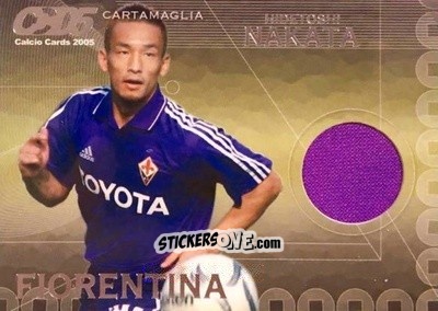 Sticker Hidetoshi Nakata - Calcio Cards 2004-2005 n. CM5 - Panini