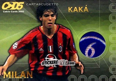 Sticker Kaka - Calcio Cards 2004-2005 n. CS3 - Panini