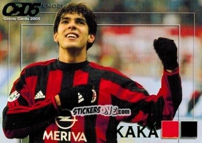 Sticker Kaka - Calcio Cards 2004-2005 n. E1 - Panini
