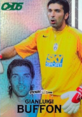 Sticker Gianluigi Buffon - Calcio Cards 2004-2005 n. G2 - Panini