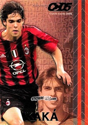 Sticker Kaka - Calcio Cards 2004-2005 n. G6 - Panini