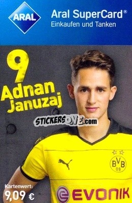 Sticker Adnan Januzaj - BVB Borussia Dortmund 2015-2016
 n. 30 - Aral
