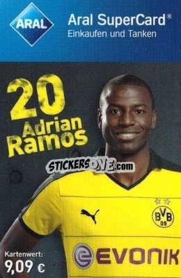 Sticker Adrian Ramos - BVB Borussia Dortmund 2015-2016
 - Aral