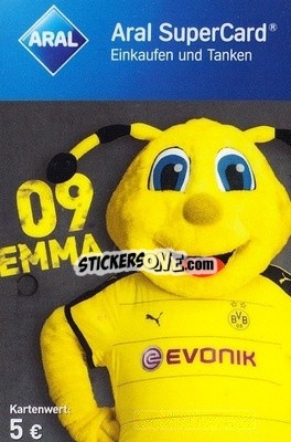 Sticker Emma (Mascot) - BVB Borussia Dortmund 2015-2016
 n. 6 - Aral