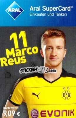 Sticker Marco Reus - BVB Borussia Dortmund 2015-2016
 n. 8 - Aral