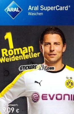 Sticker Roman Weidenfeller - BVB Borussia Dortmund 2015-2016
 n. 1 - Aral