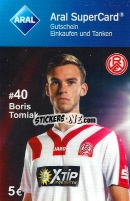 Sticker Boris Tomiak - Rott-Weiß Essen 2017-2018
 - Aral