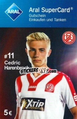 Sticker Cedric Harenbrock - Rott-Weiß Essen 2017-2018
 - Aral