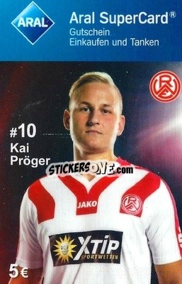 Sticker Kai Pröger - Rott-Weiß Essen 2017-2018
 - Aral