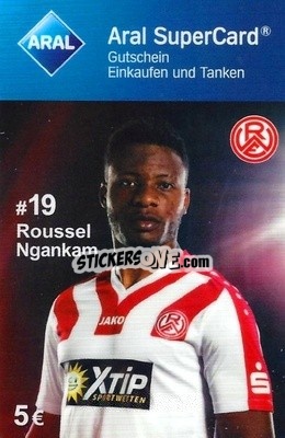 Sticker Roussel Ngankam - Rott-Weiß Essen 2017-2018
 - Aral