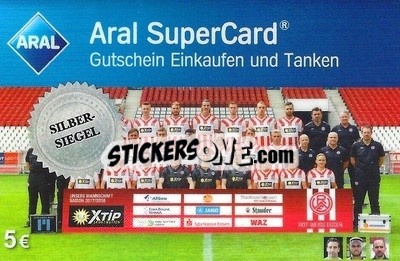 Sticker Team 2017/2018 - Rott-Weiß Essen 2017-2018
 n. 4a - Aral