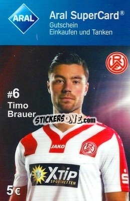 Sticker Timo Brauer - Rott-Weiß Essen 2017-2018
 - Aral