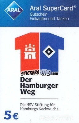 Sticker Der Hamburger Weg - Hamburger SV 2017-2018
 n. 16 - Aral