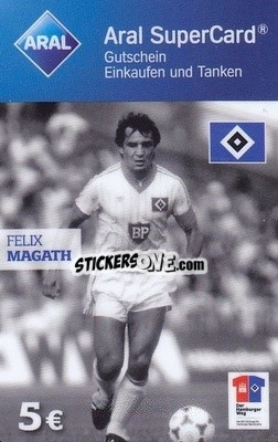 Sticker Felix Magath - Hamburger SV 2017-2018
 - Aral