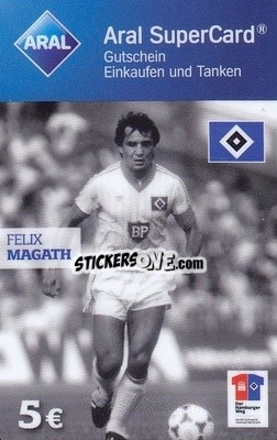 Sticker Felix Magath - Hamburger SV 2017-2018
 n. 6 - Aral