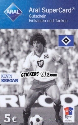 Sticker Kevin Keegan - Hamburger SV 2017-2018
 n. 5 - Aral
