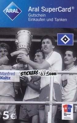 Figurina Manfred Kaltz - Hamburger SV 2017-2018
 n. 4 - Aral
