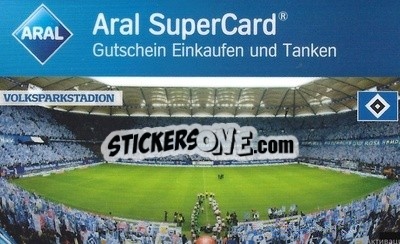 Sticker Volksparkstadion - Hamburger SV 2017-2018
 n. 20 - Aral