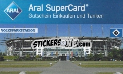 Sticker Volksparkstadion - Hamburger SV 2017-2018
 - Aral