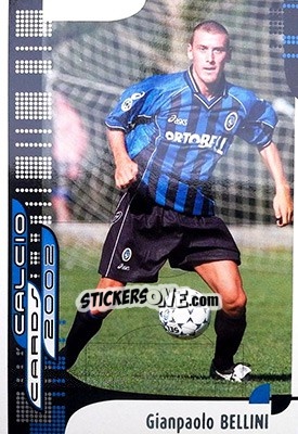 Sticker G. Bellini - Calcio Cards 2001-2002 n. 2 - Panini