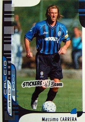 Sticker M. Carrera - Calcio Cards 2001-2002 - Panini