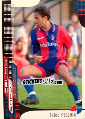 Sticker F. Pecchia - Calcio Cards 2001-2002 - Panini
