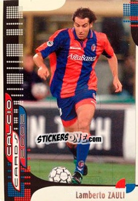 Sticker L. Zauli - Calcio Cards 2001-2002 - Panini