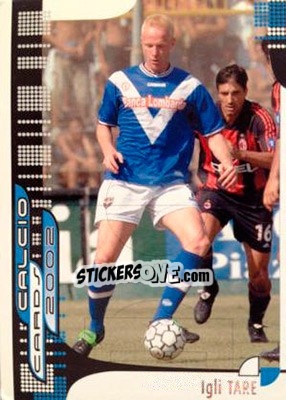 Sticker I. Tare - Calcio Cards 2001-2002 n. 21 - Panini