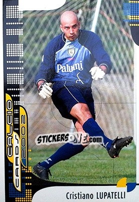 Sticker C. Lupatelli - Calcio Cards 2001-2002 n. 22 - Panini