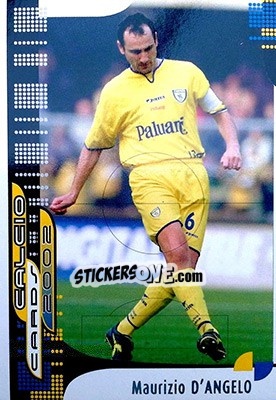 Sticker M. D’Angelo - Calcio Cards 2001-2002 n. 23 - Panini