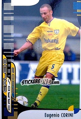 Sticker E. Corini - Calcio Cards 2001-2002 - Panini