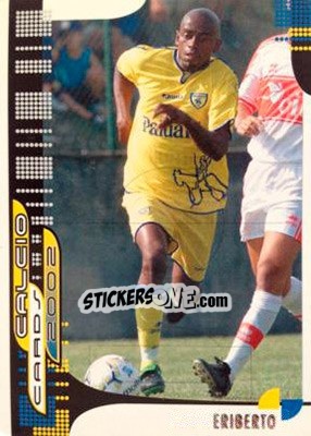 Sticker Eriberto - Calcio Cards 2001-2002 - Panini