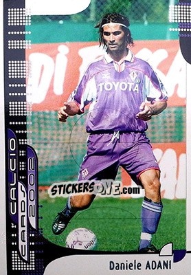 Sticker D. Adani - Calcio Cards 2001-2002 n. 30 - Panini