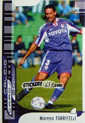 Sticker M. Torricelli - Calcio Cards 2001-2002 n. 31 - Panini