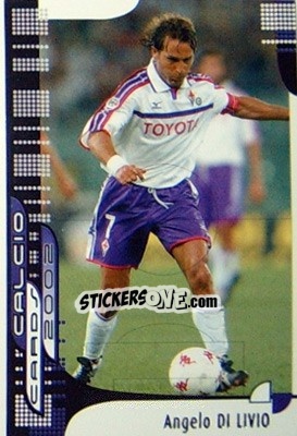 Sticker A. Di Livio - Calcio Cards 2001-2002 n. 33 - Panini