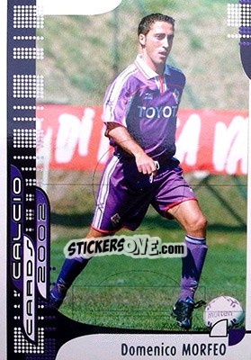 Sticker D. Morfeo - Calcio Cards 2001-2002 - Panini