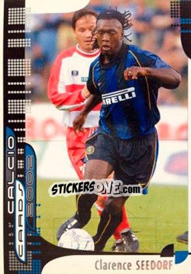 Sticker Seedorf - Calcio Cards 2001-2002 n. 39 - Panini