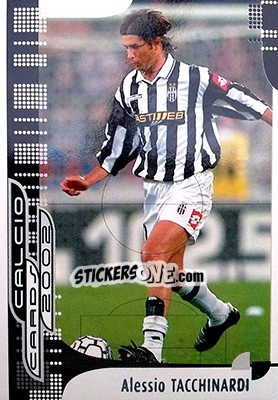 Sticker A. Tacchinardi - Calcio Cards 2001-2002 n. 47 - Panini