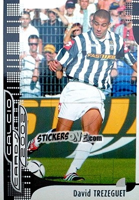 Figurina D. Trezeguet - Calcio Cards 2001-2002 - Panini