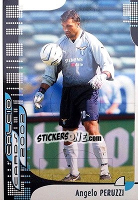 Sticker A. Peruzzi - Calcio Cards 2001-2002 n. 50 - Panini