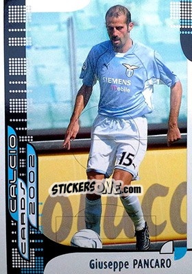 Sticker G. Pancaro - Calcio Cards 2001-2002 n. 52 - Panini