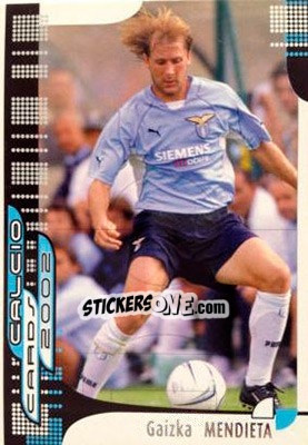 Sticker G. Mendieta - Calcio Cards 2001-2002 n. 55 - Panini