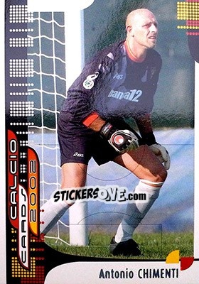 Sticker A. Chimenti - Calcio Cards 2001-2002 - Panini