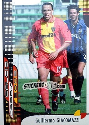 Sticker G. Giacomazzi - Calcio Cards 2001-2002 - Panini
