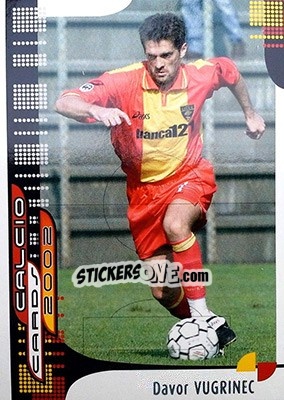 Sticker D. Vugrinec - Calcio Cards 2001-2002 n. 63 - Panini